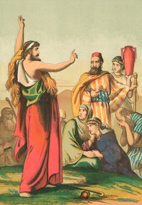 Johannes Døberen prædiker af English School