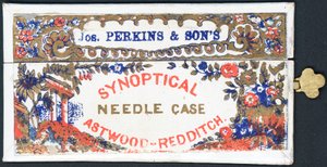 Joseph Perkins & Sons synoptiske nåleetui af English School