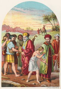 Joseph solgt af sine brødre af English School