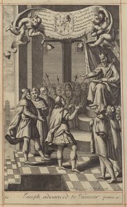 Joseph avancerede til Ære (gravering) af English School