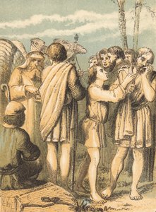 Joseph wird von seinen Brüdern verkauft von English School