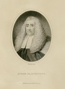 Dommer Blackstone, ca. 1800 (gravering) af English School