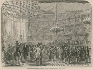 Juliens Promenadekoncert i Covent Garden Theatre af English School