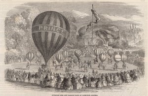 Ungdomsfest og ballonløb i Cremorne Gardens af English School