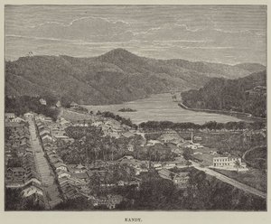 Kandy (gravering) af English School