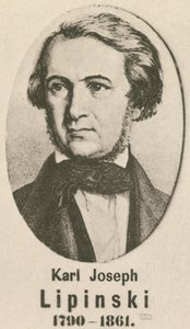 Karl Joseph Lipinski (dybtryk) af English School