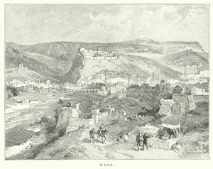 Kars (indgravering) af English School