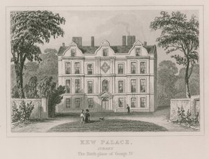 Kew Palace, Surrey - fødestedet for George IV af English School