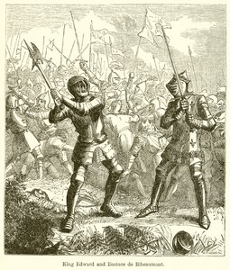 Kong Edward og Eustace de Ribeaumont af English School