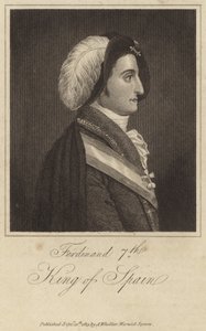 Kong Ferdinand VII af Spanien af English School