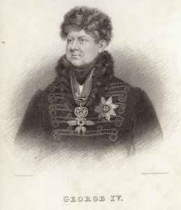 Kong George IV af Storbritannien og Irland af English School