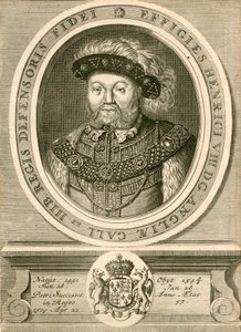 Kong Henrik VIII af English School