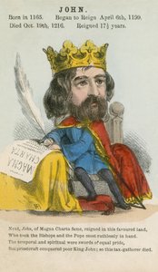 King John (akvatinte) af English School
