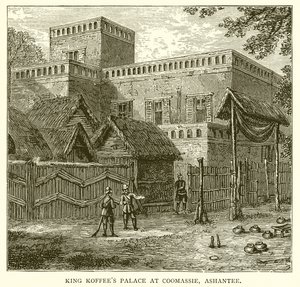 King Koffees Palace i Coomassie, Ashantee af English School