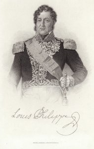 Kong Louis Philippe I af Frankrig af English School