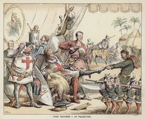 Kong Richard I i Palæstina af English School