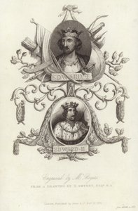 Konger af England af English School