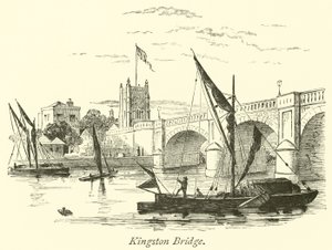 Kingstone Bridge  af English School