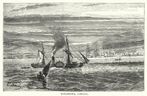 Kingstown, Jamaica (gravering) af English School