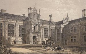 Kirby Hall, Northamptonshire af English School
