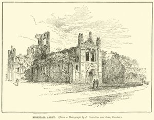 Kirkstall Abbey af English School