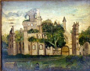 Kirkstall Abbey af English School