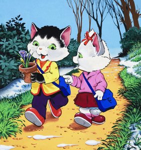 Kätzchen von English School