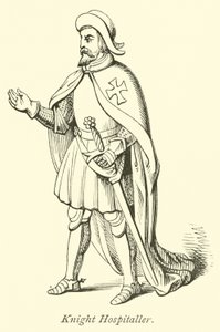 Knight Hospitaller  af English School