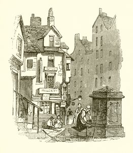 Knoxs House i Canongate, Edinburgh af English School
