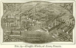 Krupps Works, i Essen, Preussen af English School