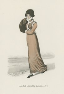The Belle Assemblee, London, 1813 af English School