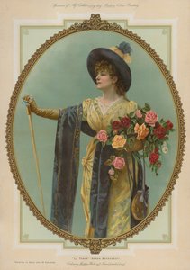 La Tosca, Sarah Bernhardt af English School