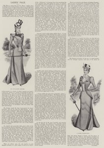 Kvinders side (litho) af English School