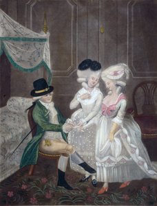 Ladies of Pleasure, 1781 af English School