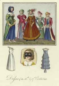 Damen des 16. und 17. Jahrhunderts von English School