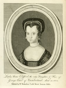 Lady Anne Clifford af English School