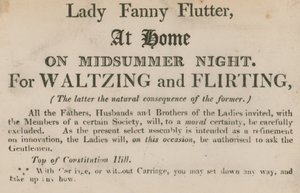 Lady Fanny Flutter af English School