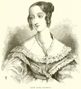 Lady Flora Hastings af English School