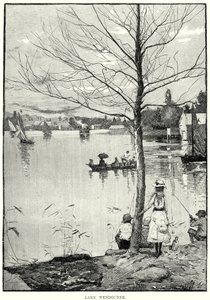 Lake Wendouree (gravering) af English School