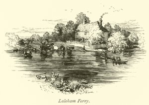 Laleham Ferry  af English School