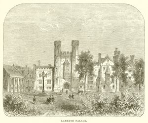 Lambeth Palace af English School
