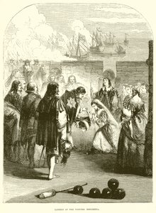 Landgang af prinsesse Henrietta af English School