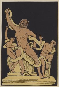 Laocoon (Color Litho) af English School