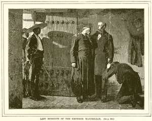 Die letzten Momente des Kaisers Maximilian