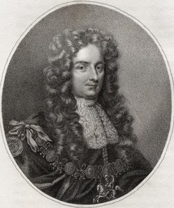 Laurence Hyde, graveret af Bocquet, illustration fra "A catalogue of Royal and Noble Authors, Volume IV", udgivet i 1806 af English School