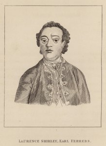 Laurence Shirley, Earl Ferrers af English School