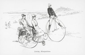 Forlader Montepulciano (litografi) af English School