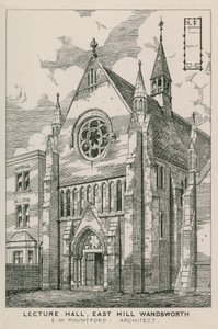 Foredragssal i Wandsworth af English School
