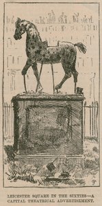 Leicester Square i 1860