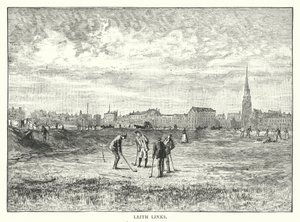 Leith Links (gravering) af English School